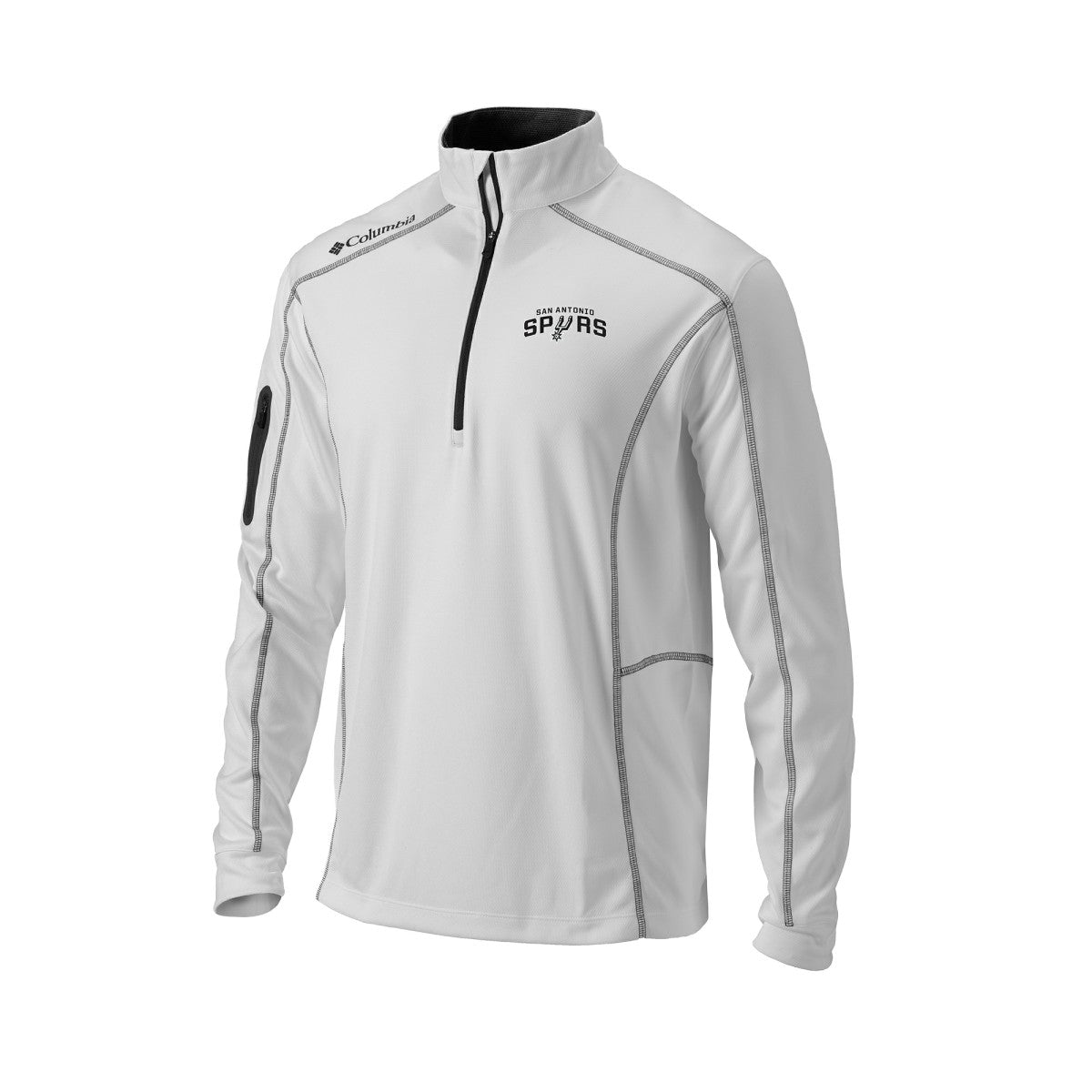 Columbia San Antonio Spurs Omni-Wick Shotgun Quarter-Zip Pullover
