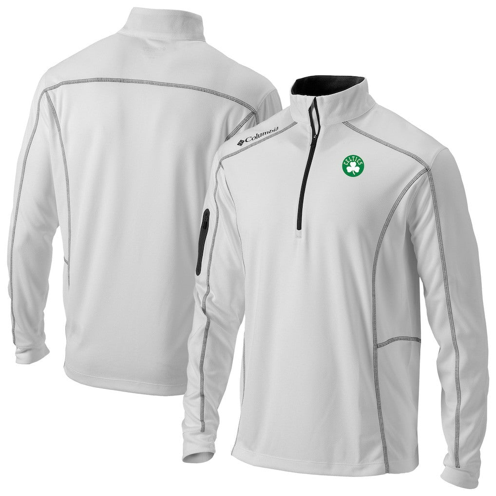 Columbia Boston Celtics Omni-Wick Shotgun Quarter-Zip Pullover