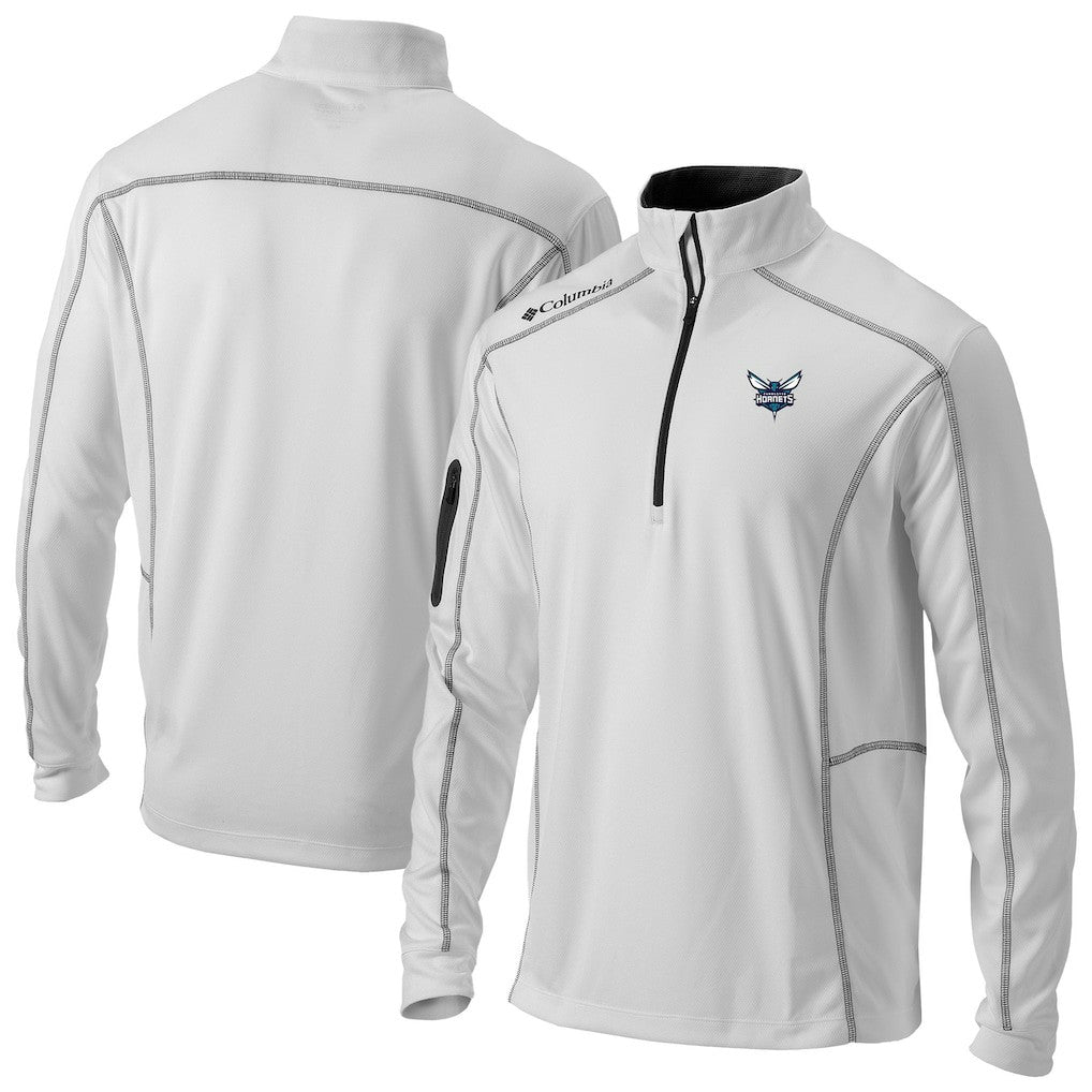Columbia Charlotte Hornets Omni-Wick Shotgun Quarter-Zip Pullover