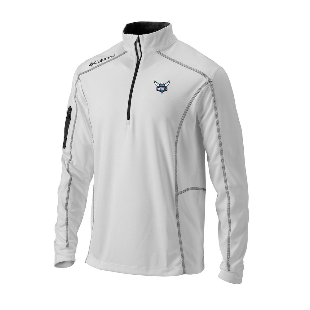 Columbia Charlotte Hornets Omni-Wick Shotgun Quarter-Zip Pullover