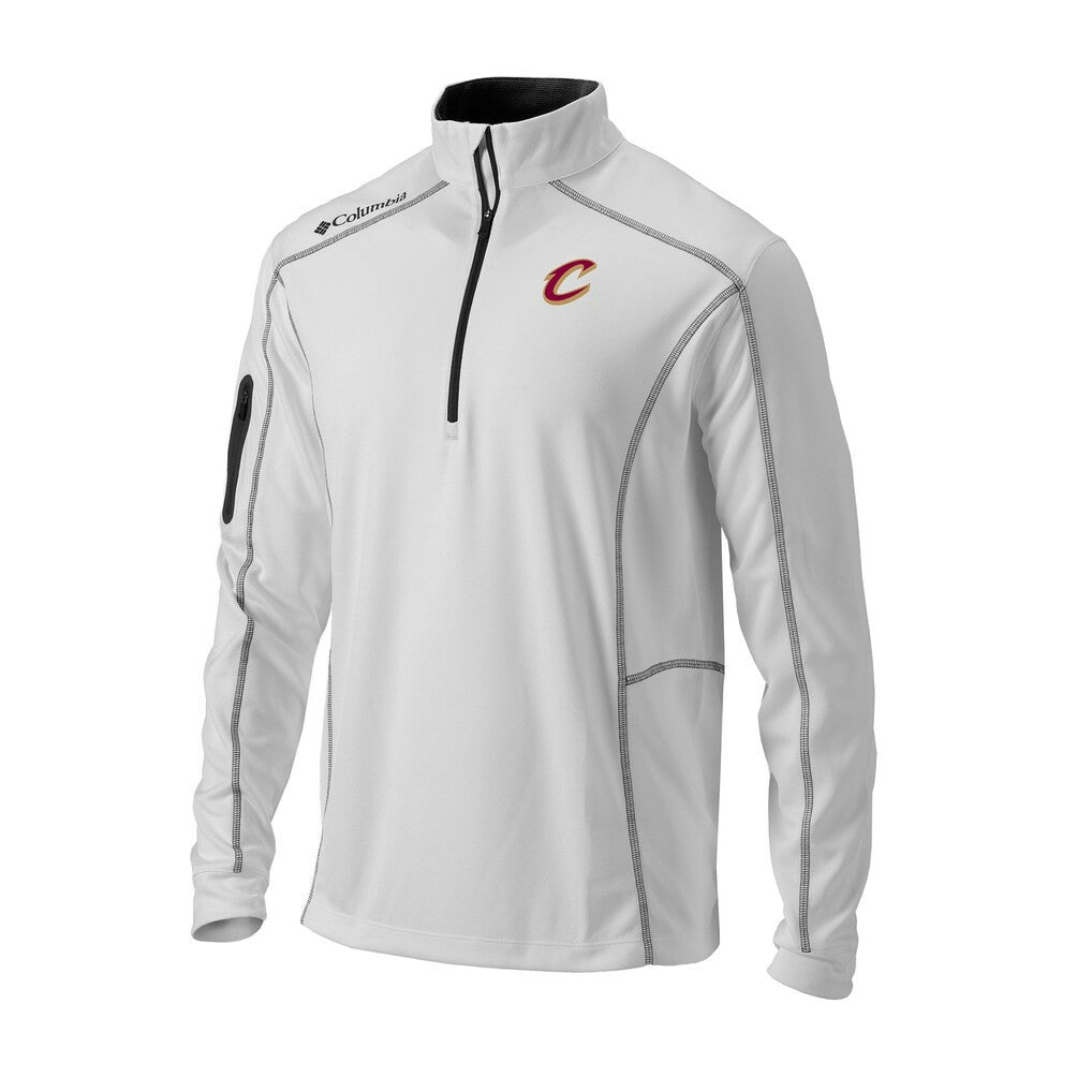 Columbia Cleveland Cavaliers Omni-Wick Shotgun Quarter-Zip Pullover sale
