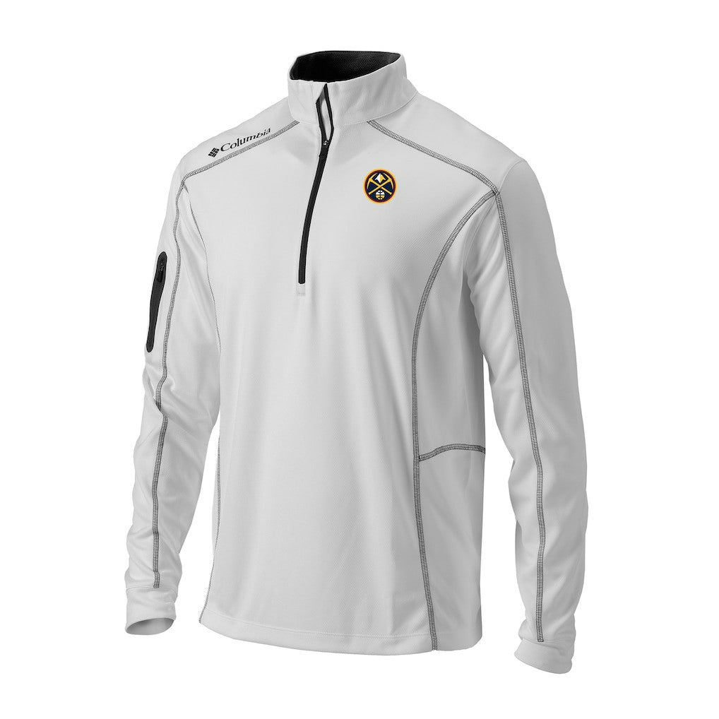 Columbia Denver Nuggets Omni-Wick Shotgun Quarter-Zip Pullover sale