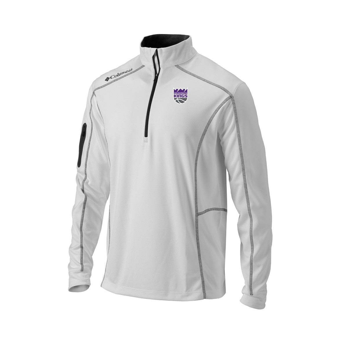Columbia Sacramento Kings Omni-Wick Shotgun Quarter-Zip Pullover