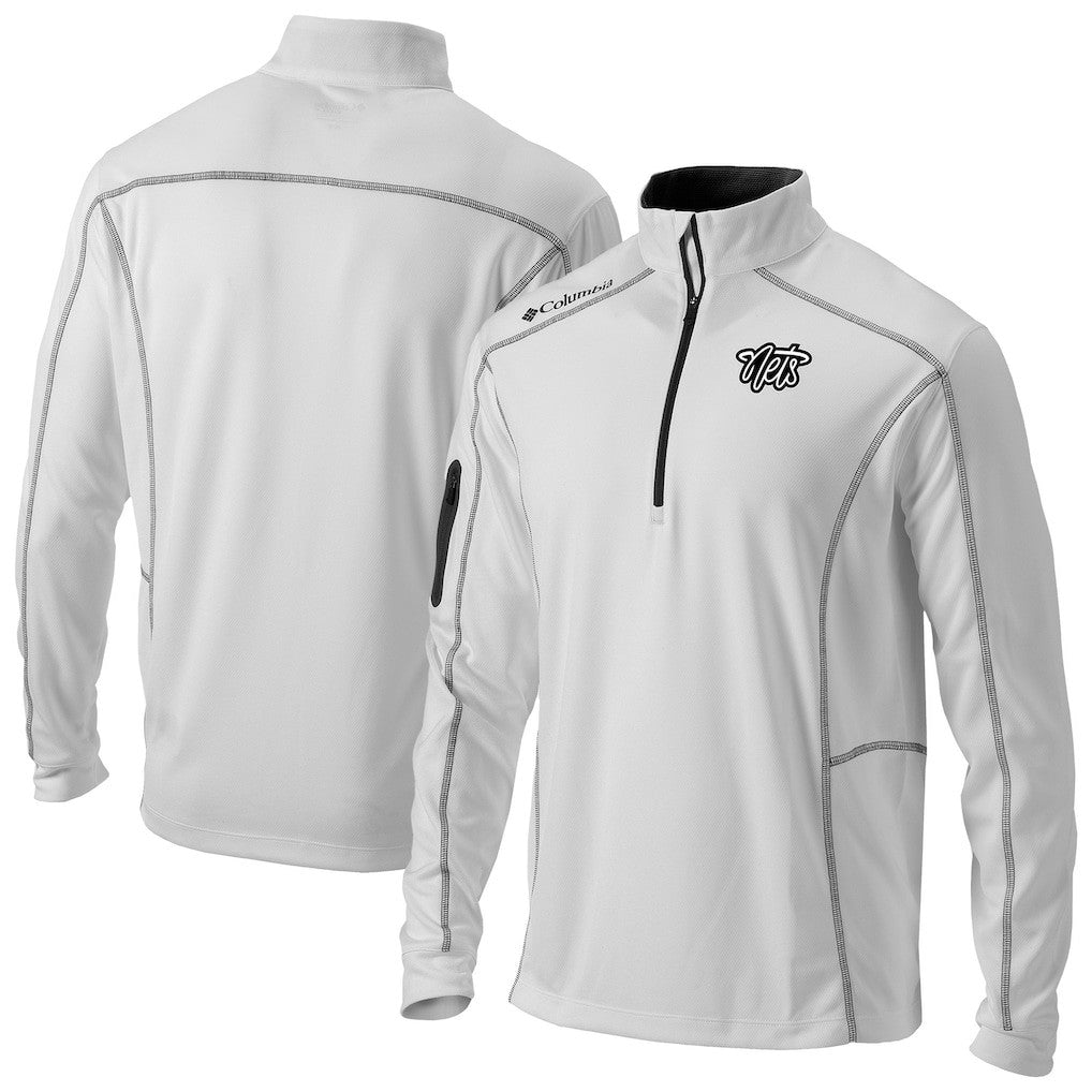 Columbia Brooklyn Nets Omni-Wick Shotgun Quarter-Zip Pullover