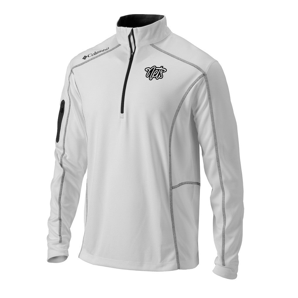 Columbia Brooklyn Nets Omni-Wick Shotgun Quarter-Zip Pullover