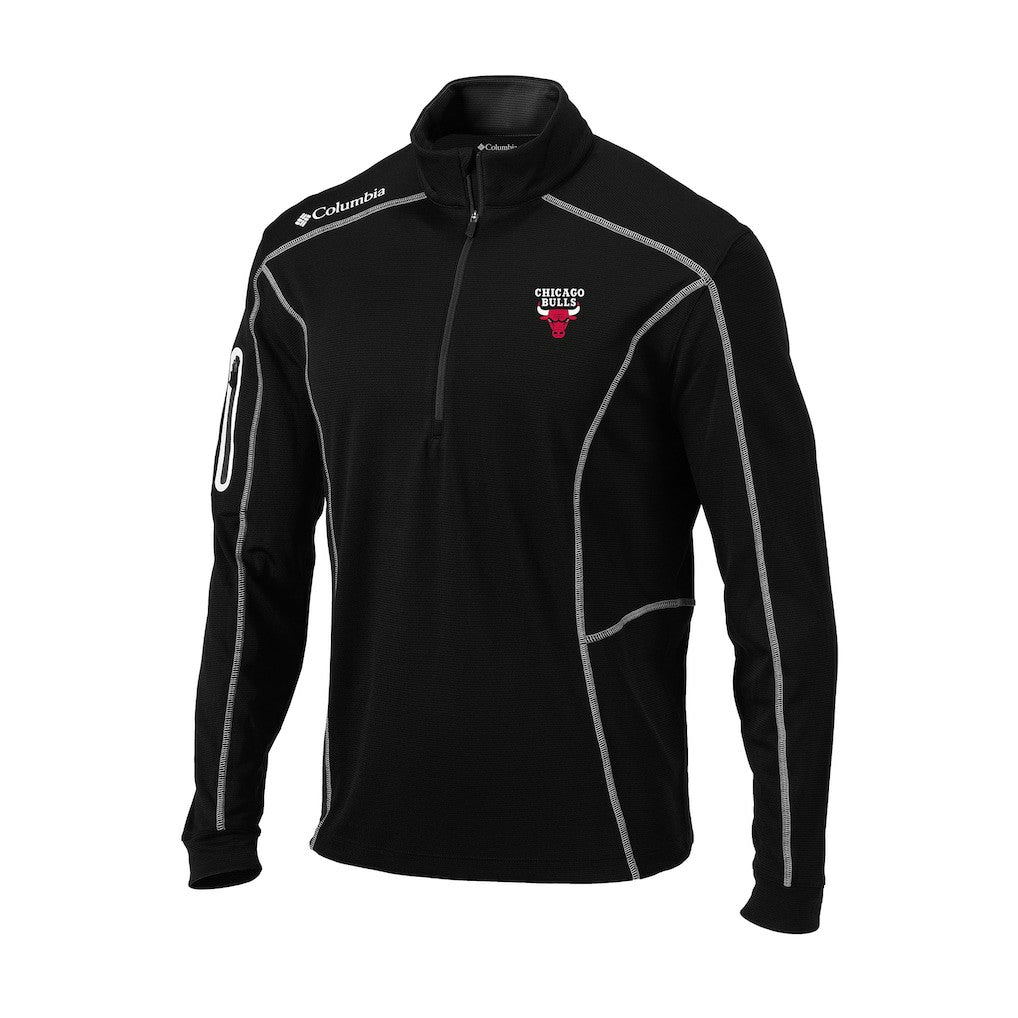 Columbia Chicago Bulls Omni-Wick Shotgun Quarter-Zip Pullover