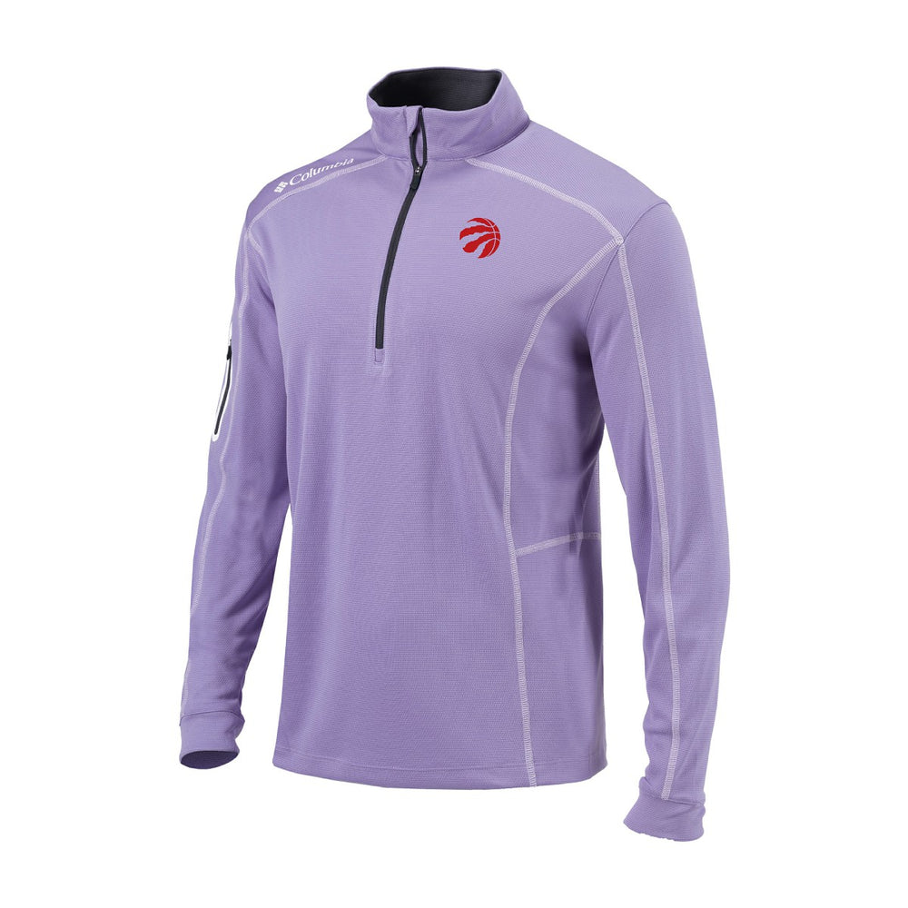 Columbia Toronto Raptors Omni-Wick Shotgun Quarter-Zip Pullover