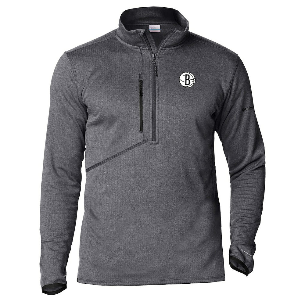 Columbia Brooklyn Nets Park View Half-Zip Top