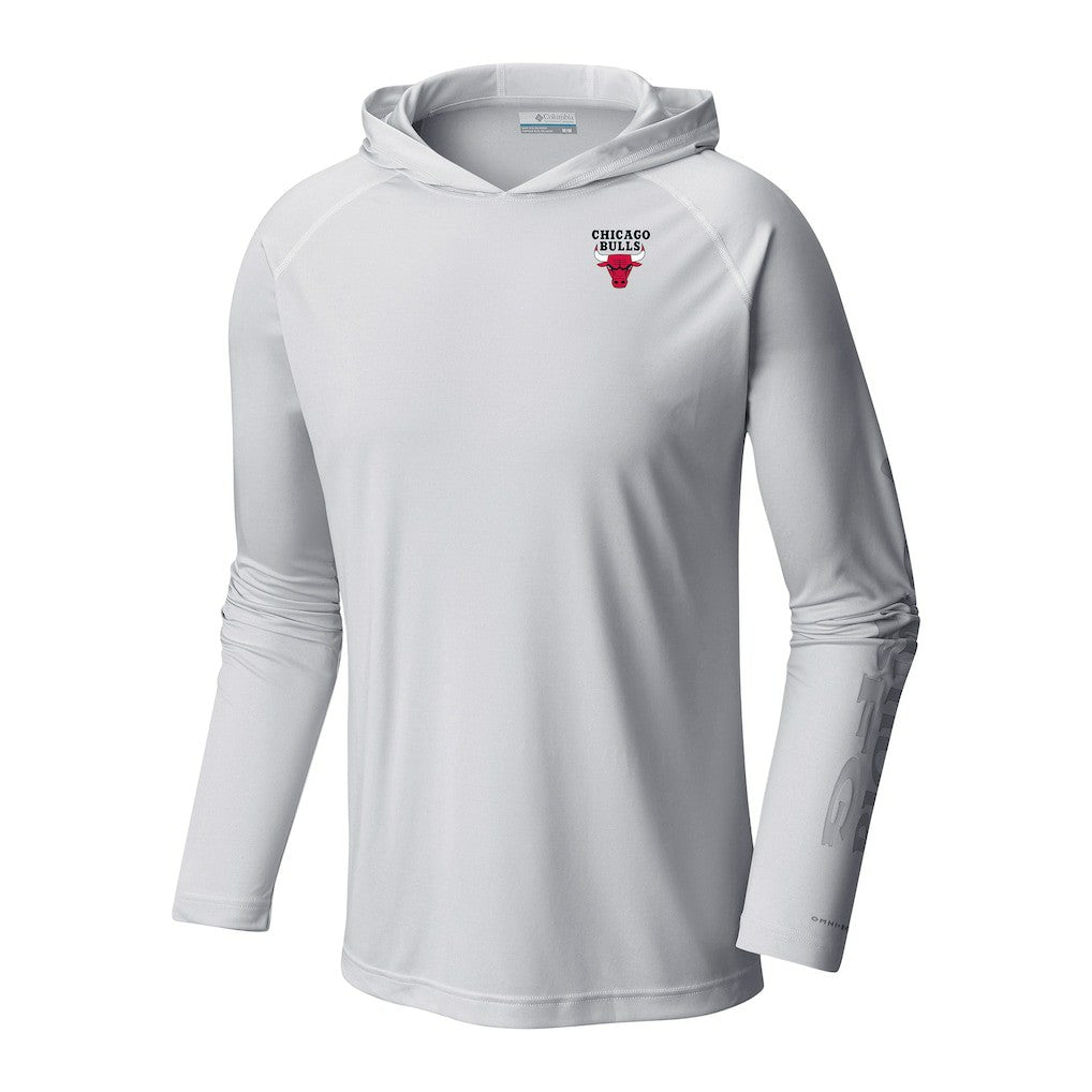Columbia Chicago Bulls Terminal Tackle Long Sleeve Hoodie T-Shirt sale