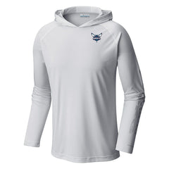 Columbia Charlotte Hornets Terminal Tackle Long Sleeve Hoodie T-Shirt