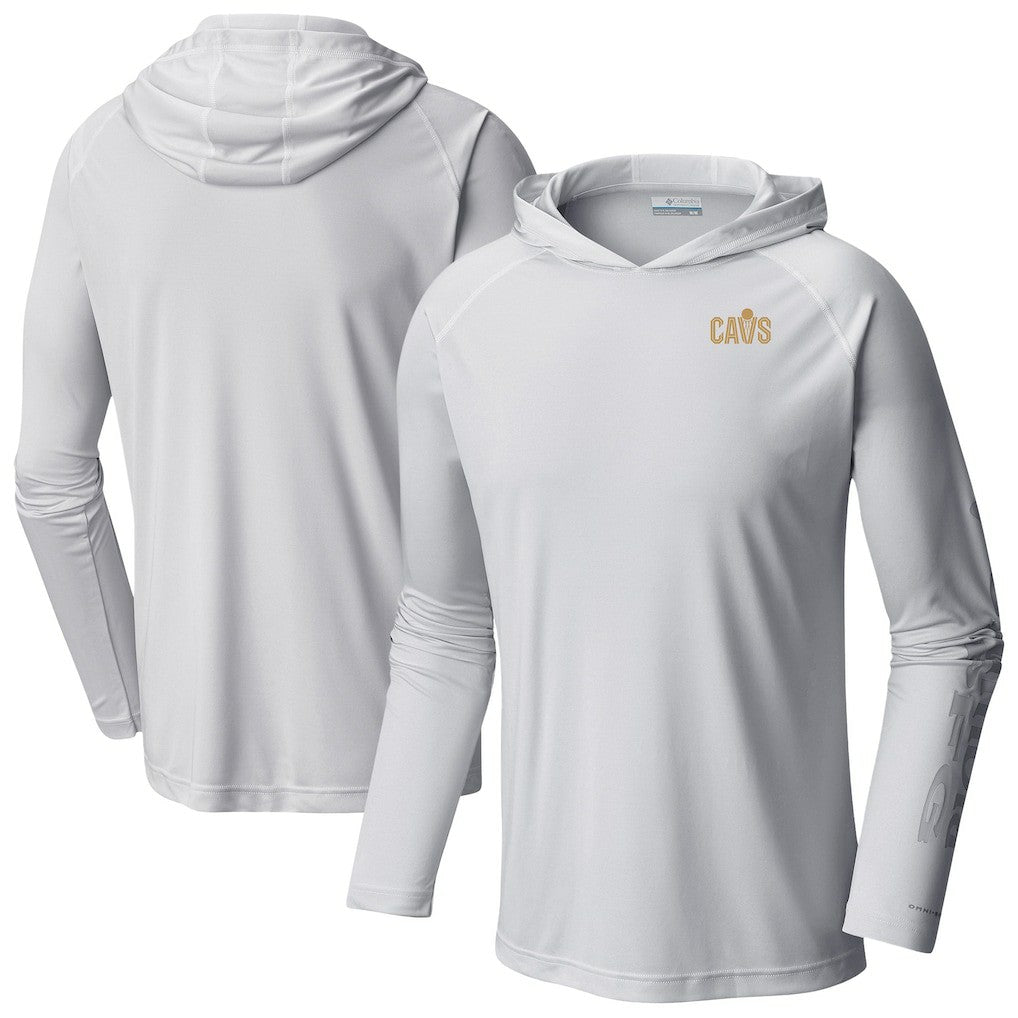 Columbia Cleveland Cavaliers Terminal Tackle Long Sleeve Hoodie T-Shirt sale