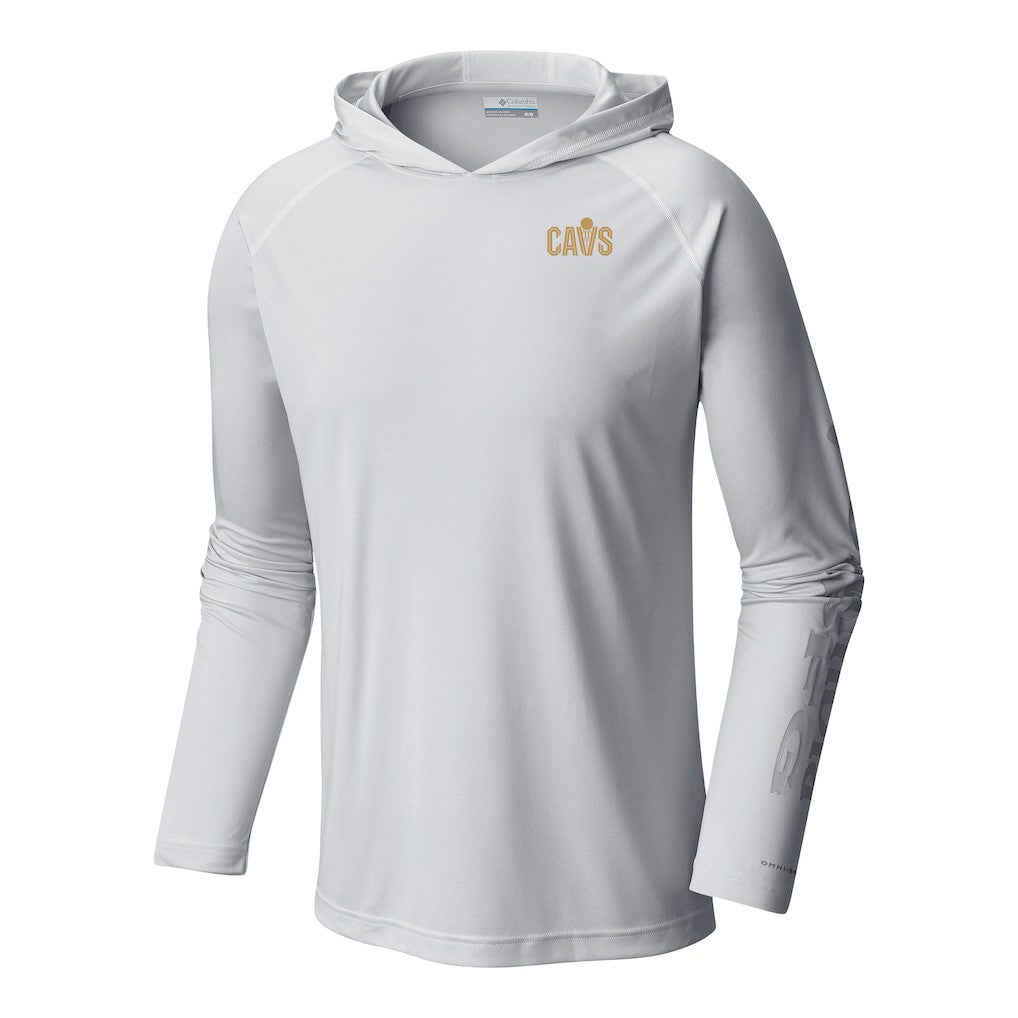 Columbia Cleveland Cavaliers Terminal Tackle Long Sleeve Hoodie T-Shirt sale