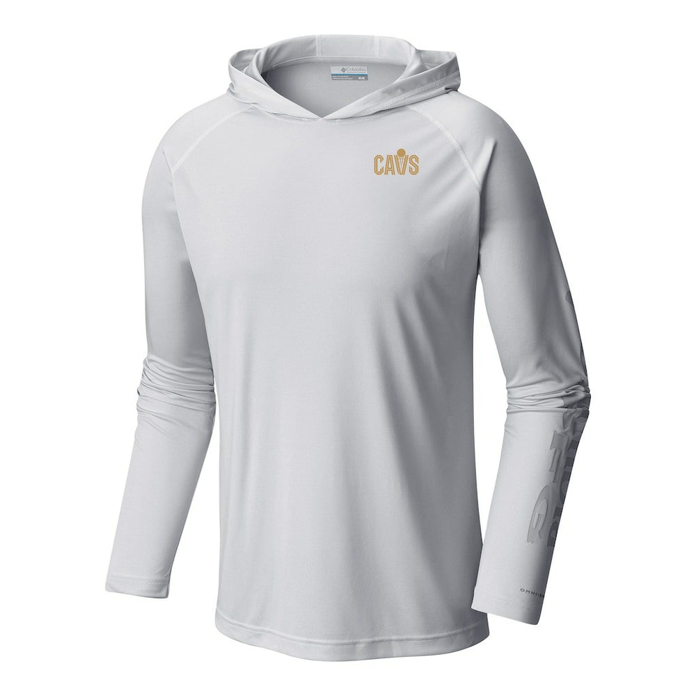 Columbia Cleveland Cavaliers Terminal Tackle Long Sleeve Hoodie T-Shirt sale
