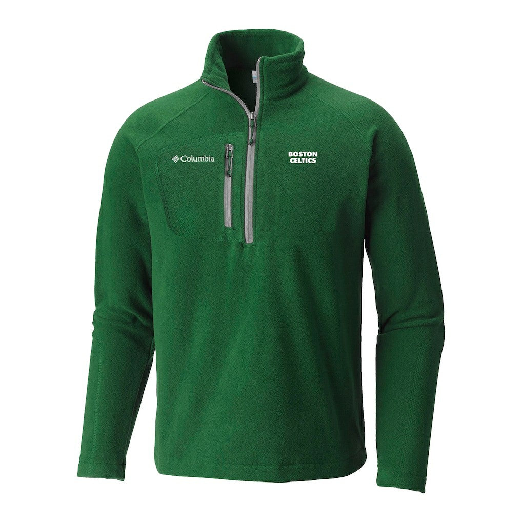 Columbia Boston Celtics Fast Trek III Half-Zip Fleece Pullover