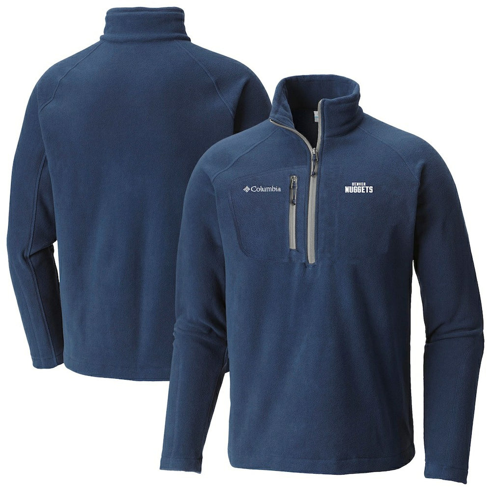Columbia Denver Nuggets Fast Trek III Half-Zip Fleece Pullover sale