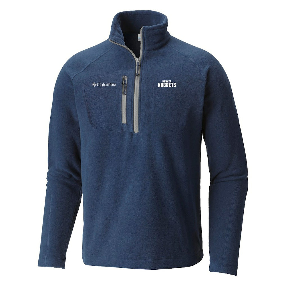 Columbia Denver Nuggets Fast Trek III Half-Zip Fleece Pullover sale
