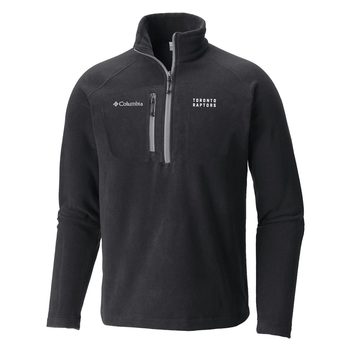 Columbia Toronto Raptors Fast Trek III Half-Zip Fleece Pullover