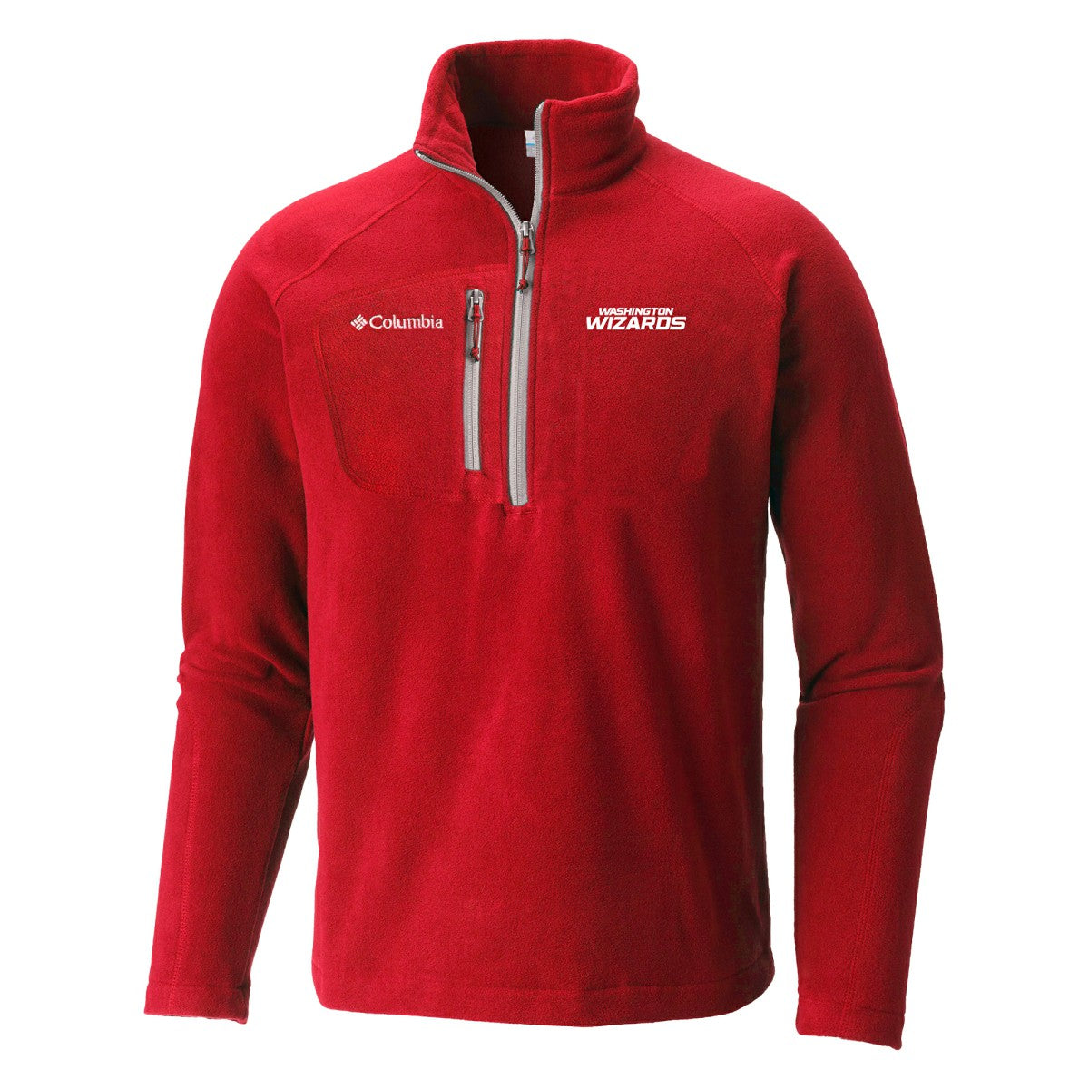 Columbia Washington Wizards Fast Trek III Half-Zip Fleece Pullover