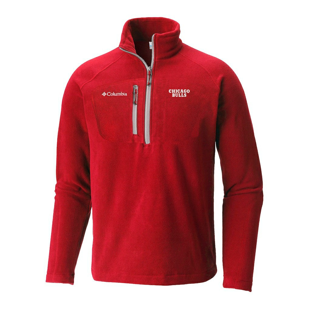 Columbia Chicago Bulls Fast Trek III Half-Zip Fleece Pullover