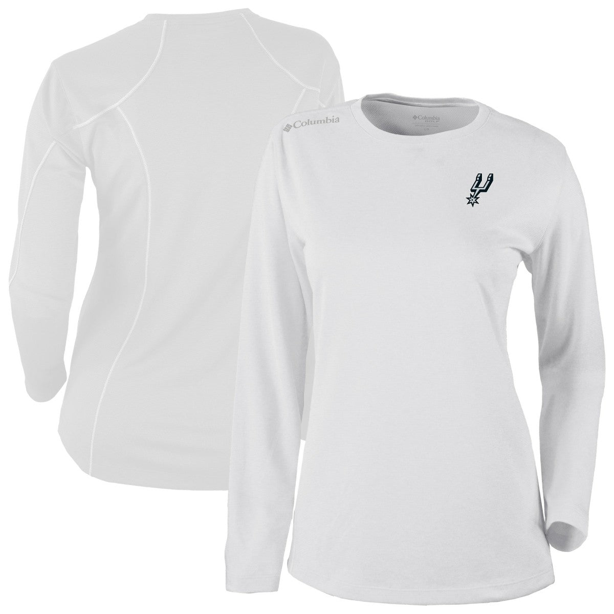 Columbia San Antonio Spurs Women's Omni-Wick Shotgun Pullover Top