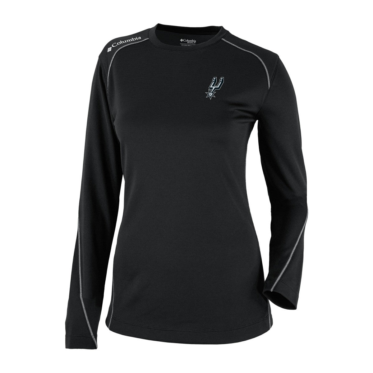 Columbia San Antonio Spurs Women's Omni-Wick Shotgun Pullover Top