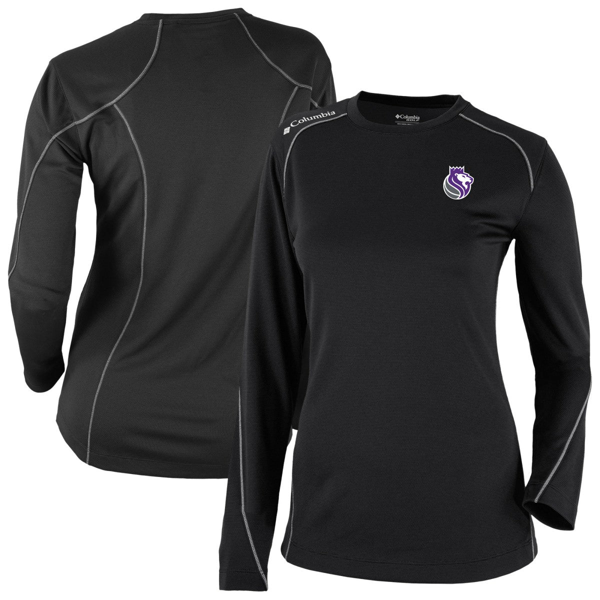 Columbia Sacramento Kings Women's Omni-Wick Shotgun Pullover Top