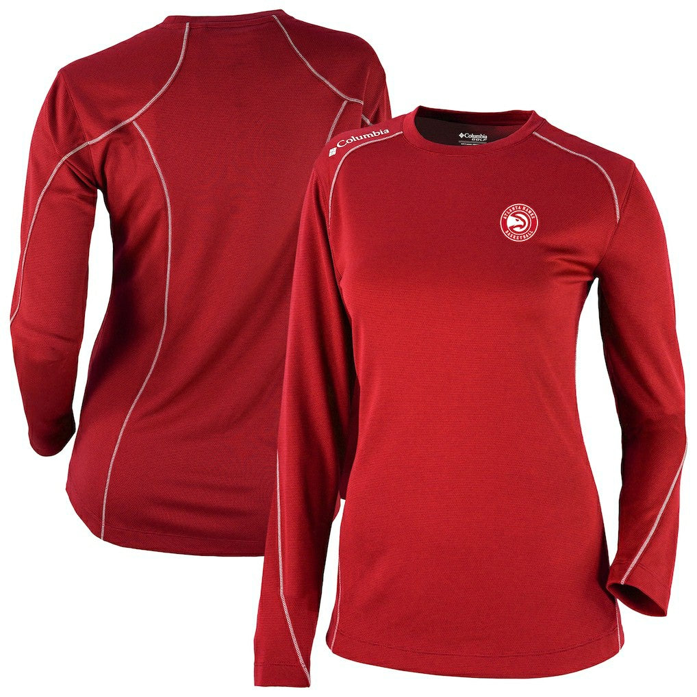 Columbia Atlanta Hawks Women's Omni-Wick Shotgun Pullover Top