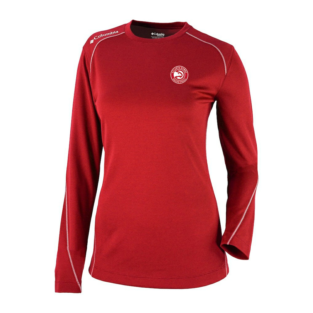 Columbia Atlanta Hawks Women's Omni-Wick Shotgun Pullover Top