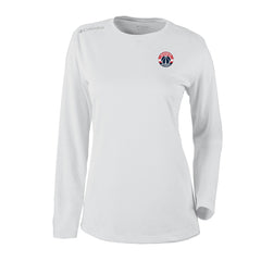 Columbia Washington Wizards Women's Omni-Wick Shotgun Pullover Top