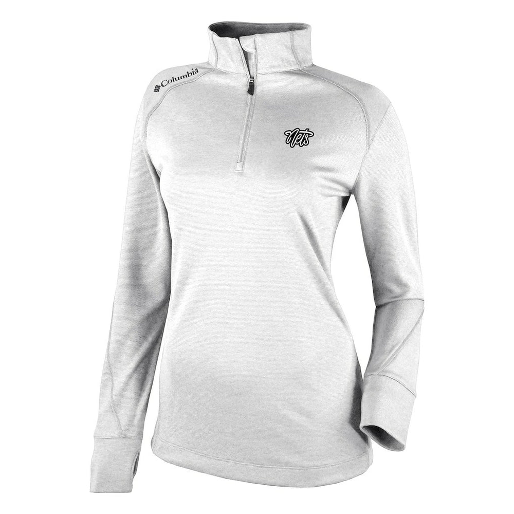 Columbia Brooklyn Nets Women's Omni-Wick Shotgun 2.0 Quarter-Zip Pullover Top