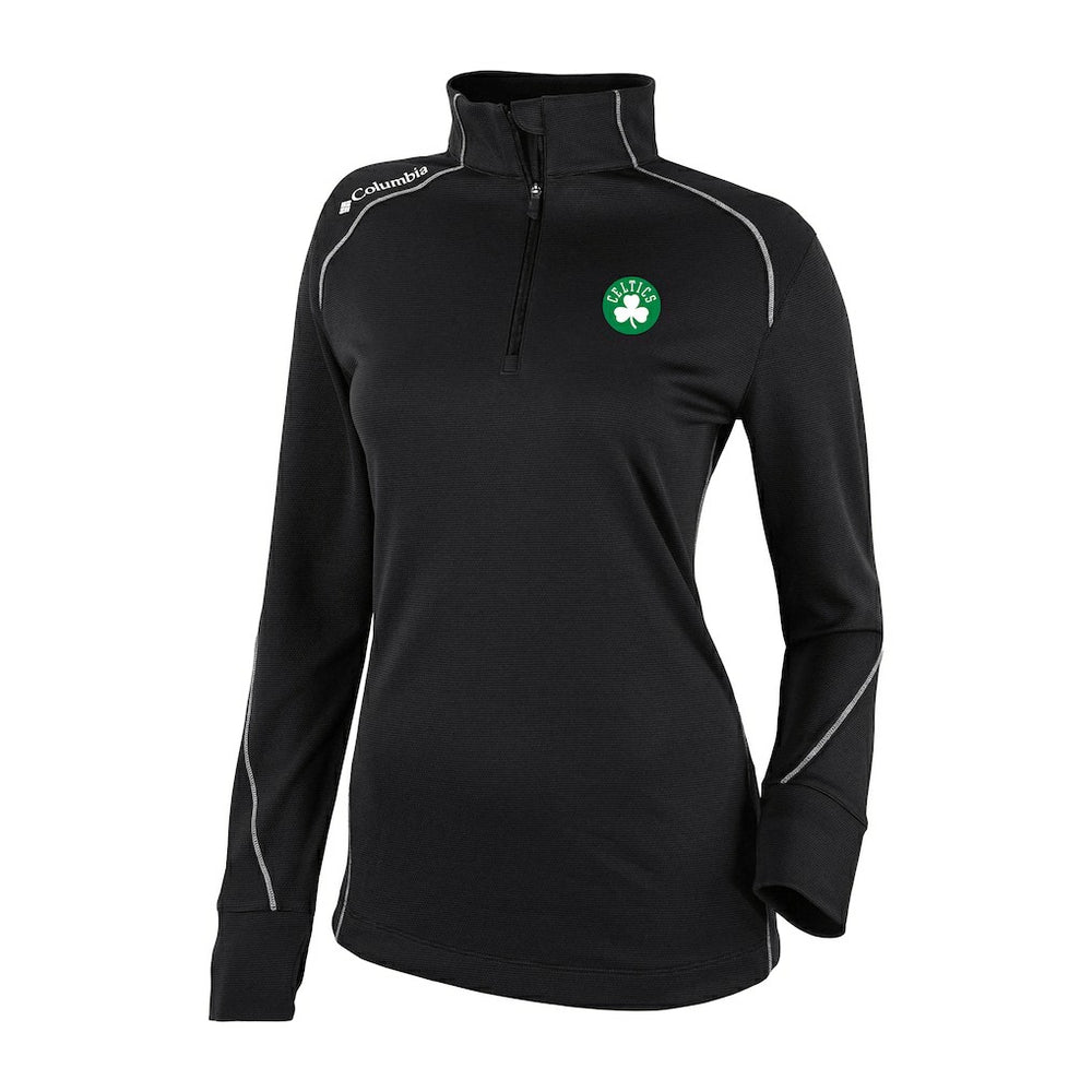 Columbia Boston Celtics Women's Omni-Wick Shotgun 2.0 Quarter-Zip Pullover Top