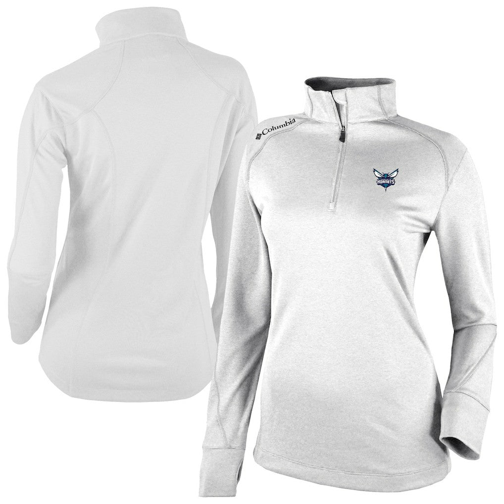 Columbia Charlotte Hornets Women's Omni-Wick Shotgun 2.0 Quarter-Zip Pullover Top
