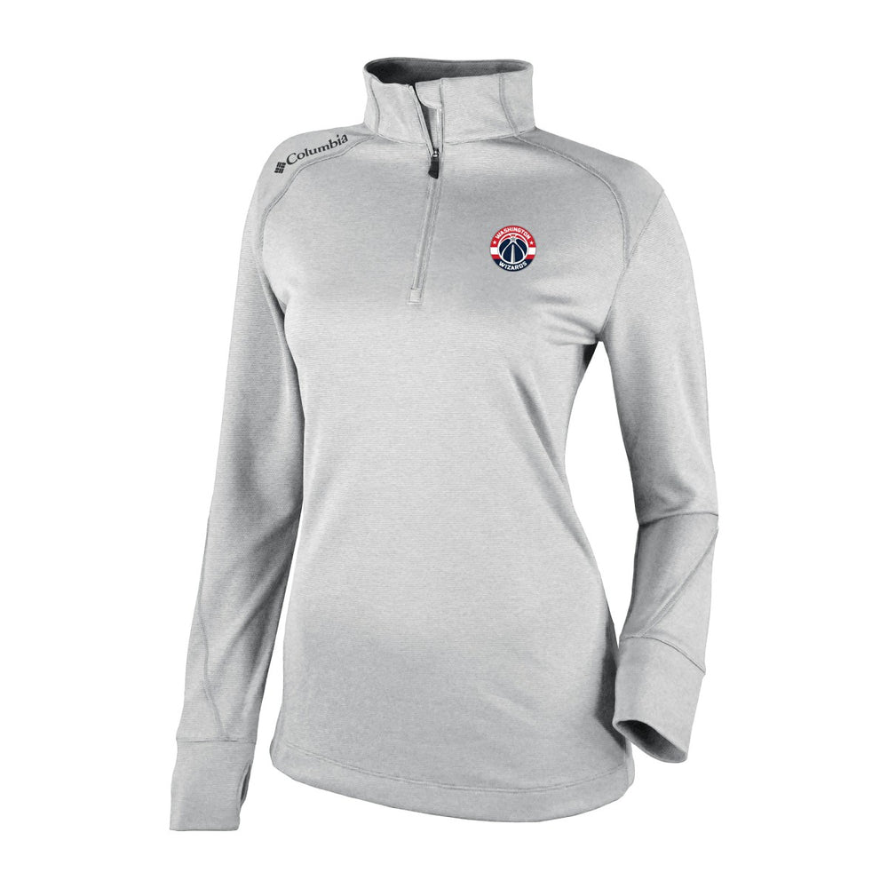 Columbia Washington Wizards Women's Omni-Wick Shotgun 2.0 Quarter-Zip Pullover Top