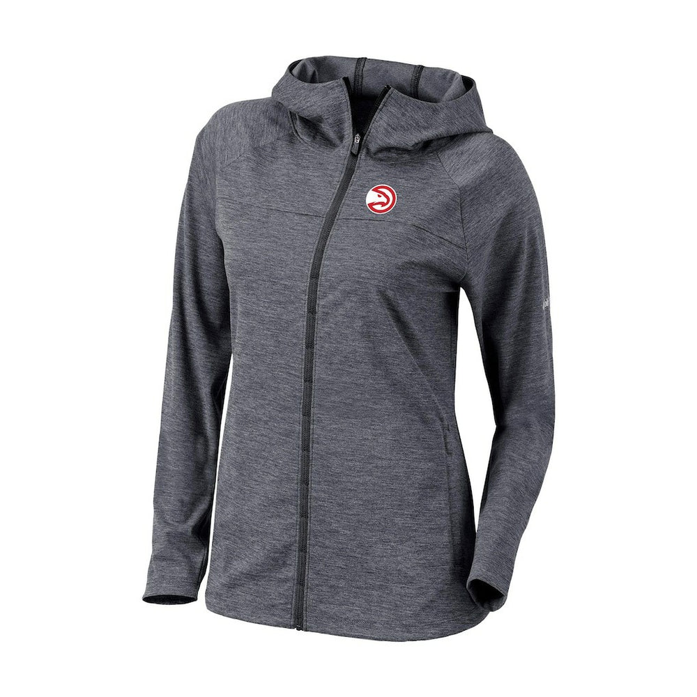Columbia Atlanta Hawks Women's Omni-Wick Half Shot Full-Zip Hooded Jacket