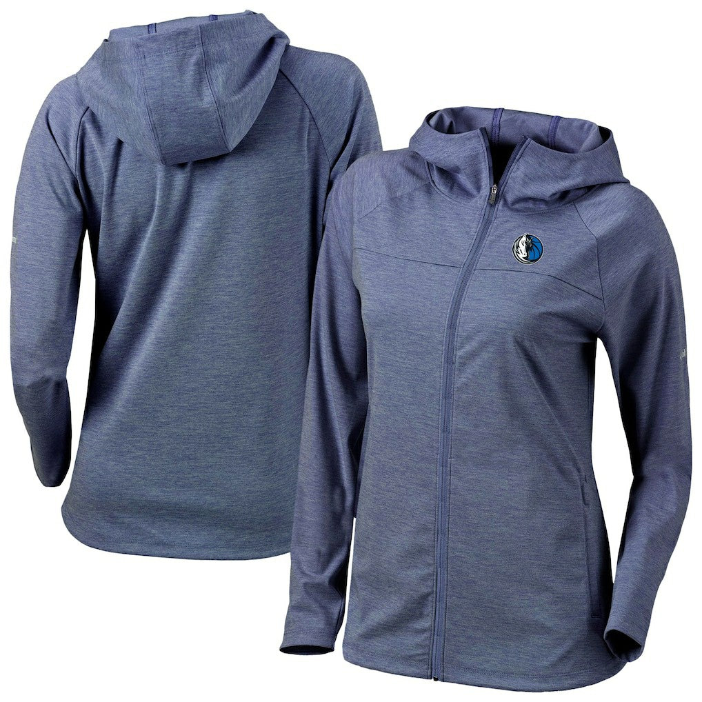 Columbia Dallas Mavericks Women's Omni-Wick Half Shot Full-Zip Hooded Jacket sale
