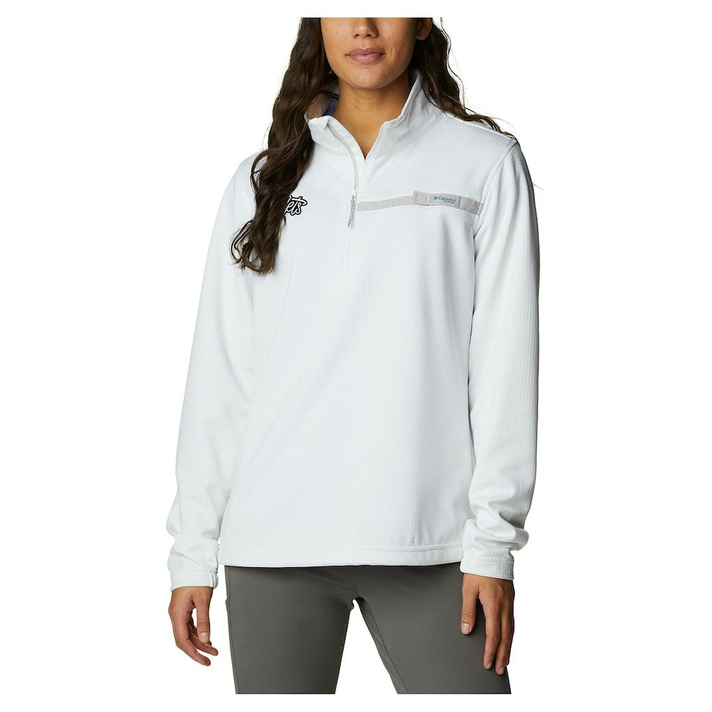 Columbia Brooklyn Nets Women's Skiff Guide Fleece Pullover Top