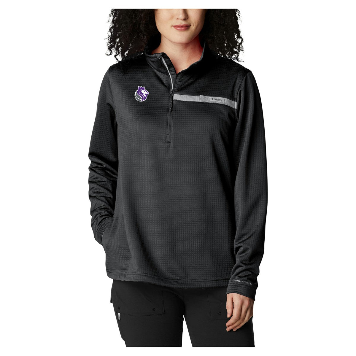 Columbia Sacramento Kings Women's Skiff Guide Fleece Pullover Top