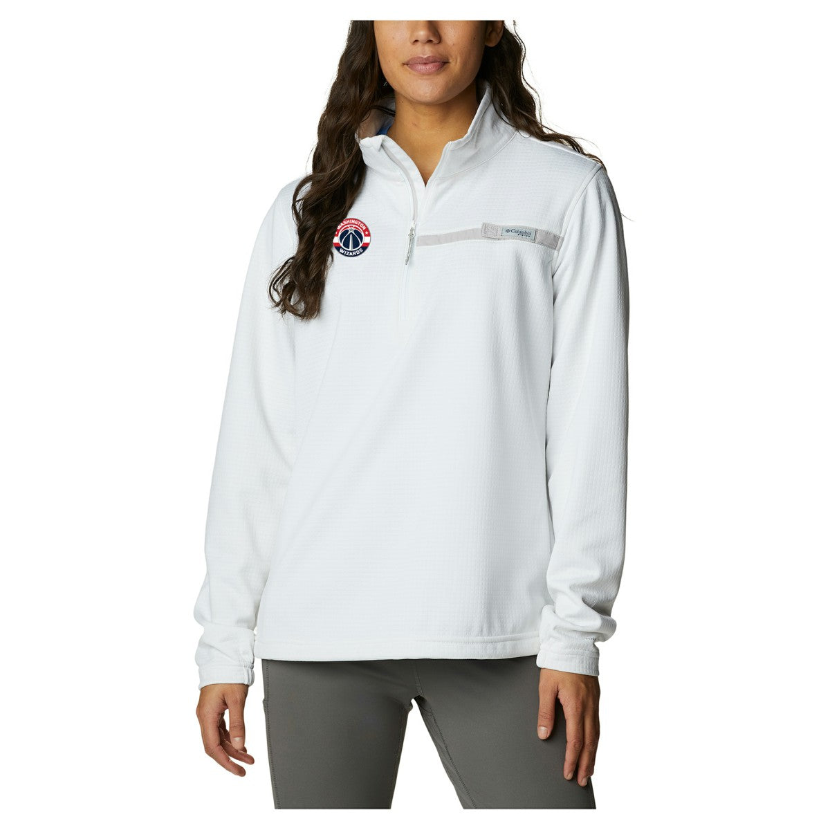 Columbia Washington Wizards Women's Skiff Guide Fleece Pullover Top