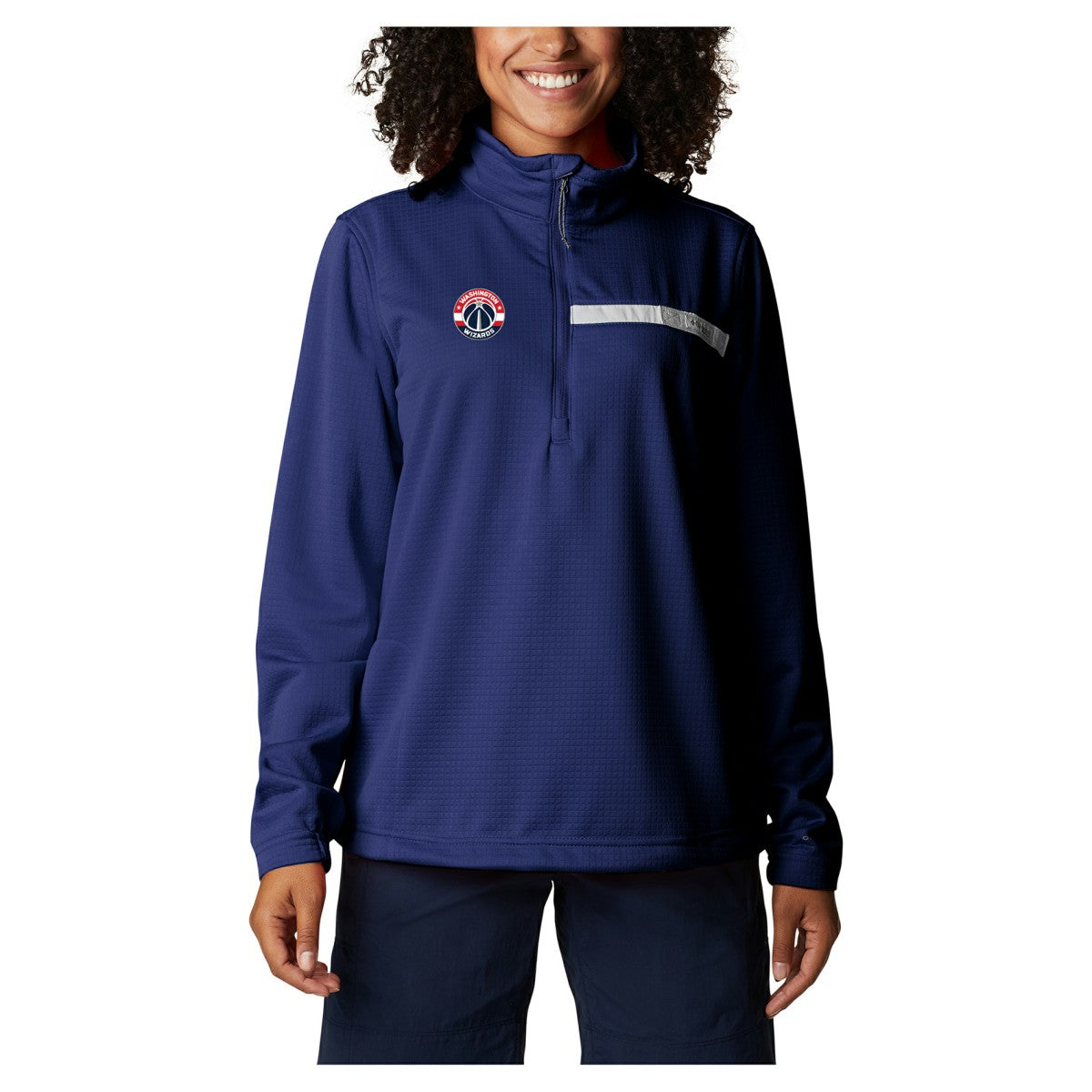Columbia Washington Wizards Women's Skiff Guide Fleece Pullover Top