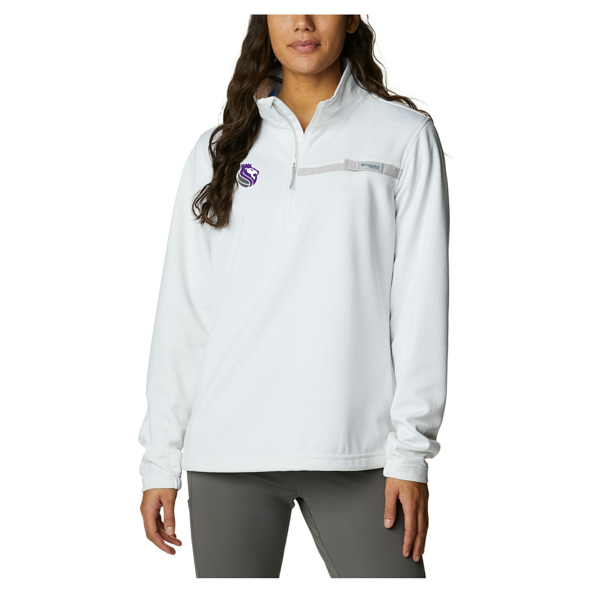 Columbia Sacramento Kings Women's Skiff Guide Fleece Pullover Top