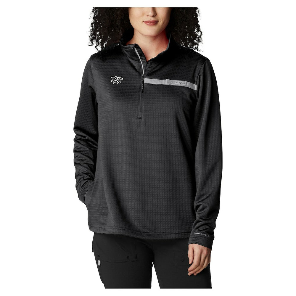 Columbia Brooklyn Nets Women's Skiff Guide Fleece Pullover Top