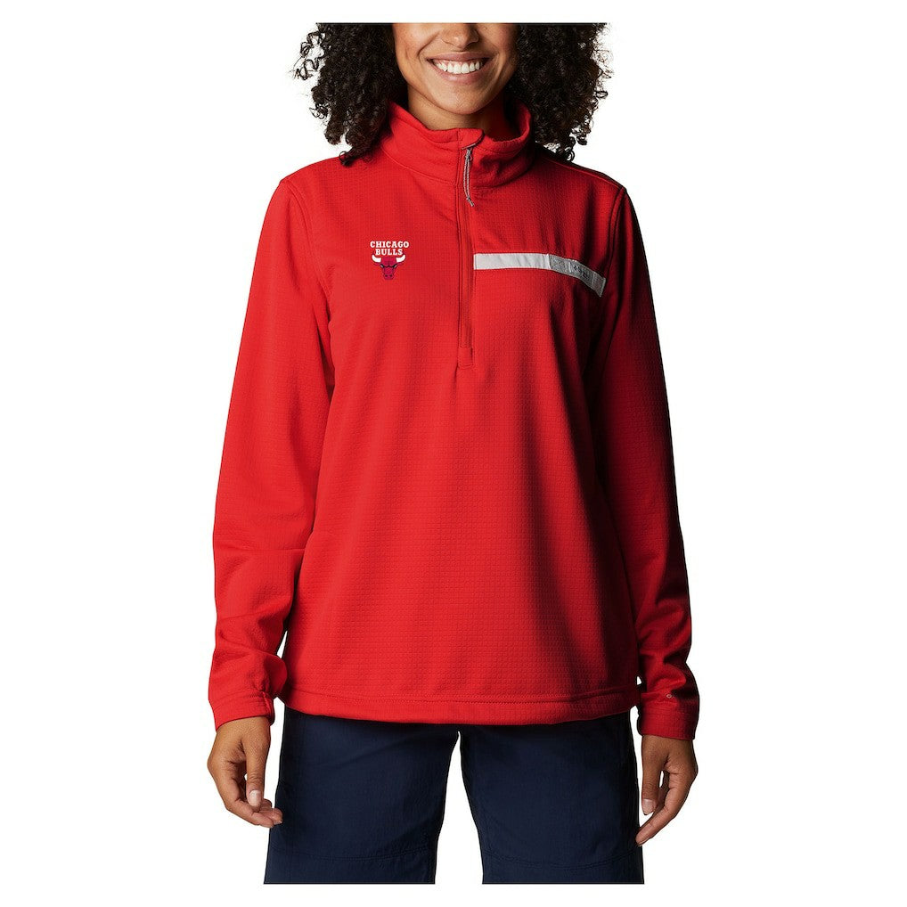 Columbia Chicago Bulls Women's Skiff Guide Fleece Pullover Top