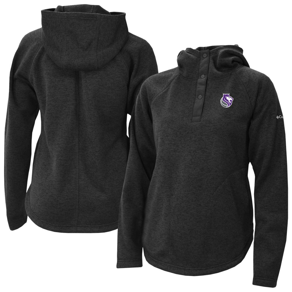 Columbia Sacramento Kings Women's Sweater Weather Quarter-Snap Hoodie