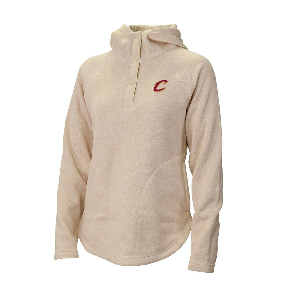 Columbia Cleveland Cavaliers Women's Sweater Weather Quarter-Snap Hoodie sale