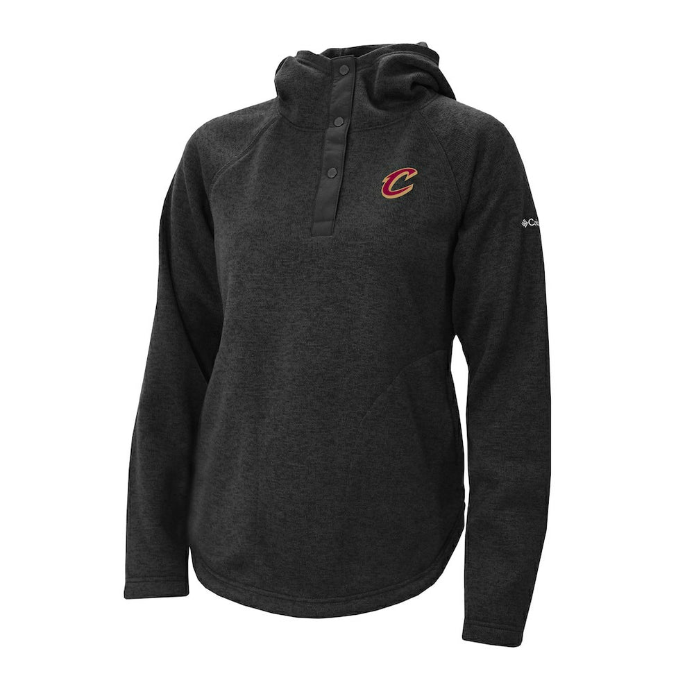 Columbia Cleveland Cavaliers Women's Sweater Weather Quarter-Snap Hoodie sale