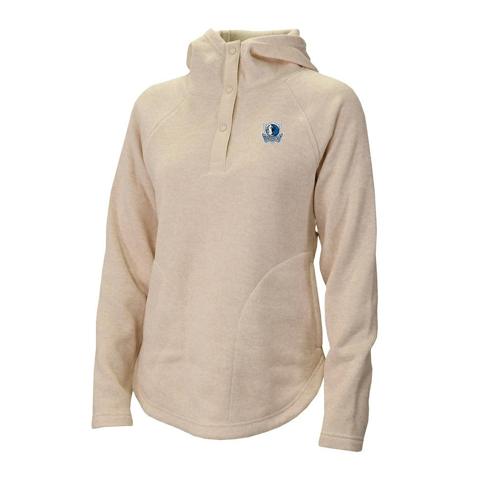 Columbia Dallas Mavericks Women's Sweater Weather Quarter-Snap Hoodie sale