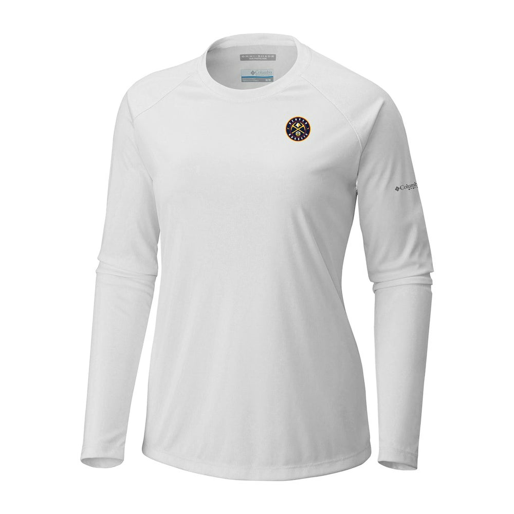 Columbia Denver Nuggets Women's Tidal Tee II Long Sleeve T-Shirt sale