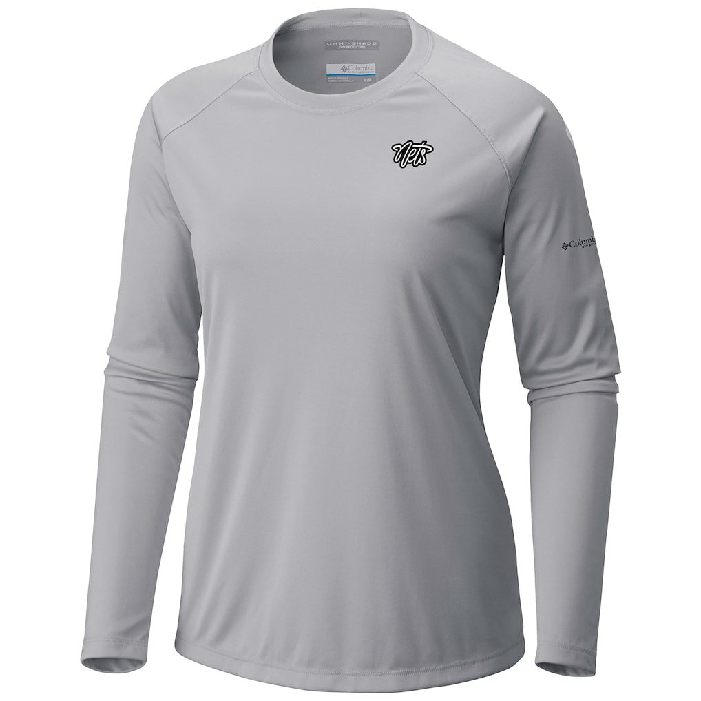 Columbia Brooklyn Nets Women's Tidal Tee II Long Sleeve T-Shirt