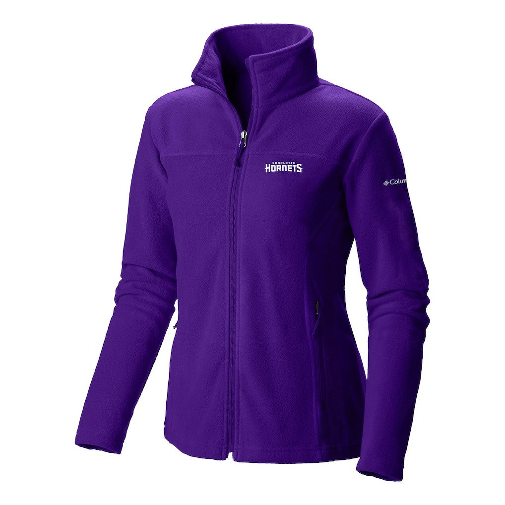 Columbia Charlotte Hornets Women's Give & Go II Fleece Full-Zip Jacket