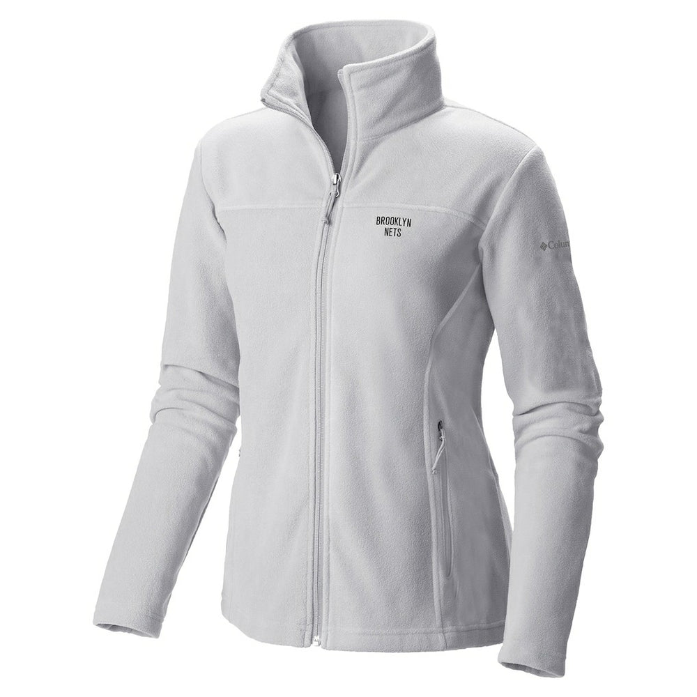 Columbia Brooklyn Nets Women's Give & Go II Fleece Full-Zip Jacket